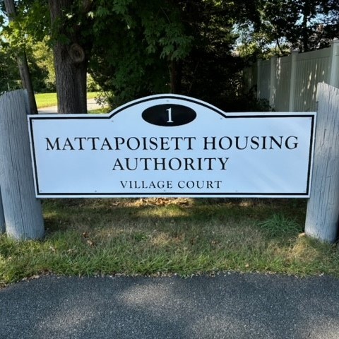 Mattapoisett Housing Authority Village Court Sign